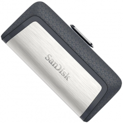 USB флеш накопитель SanDisk Ultra Dual 256GB USB 3.1 + Type-C (SDDDC2-256G-G46) Silver/Black