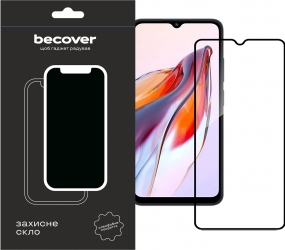 Защитное стекло BeCover для Tecno Spark 10C (KI5k) (709747) Black