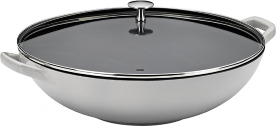 Сковорода ВОК Kela Calido чавунна з кришкою 36 см 4 л (12610K) Сковорода ВОК Kela Calido чавунна з кришкою 36 см 4 л (12610K)
