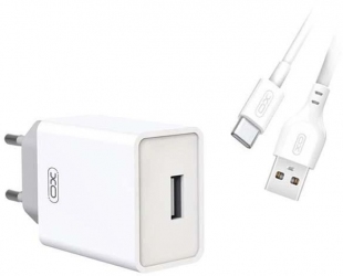 Сетевое зарядное устройство XO L93 1USB 2.4A type-C White Сетевое зарядное устройство XO L93 1USB 2.4A type-C White