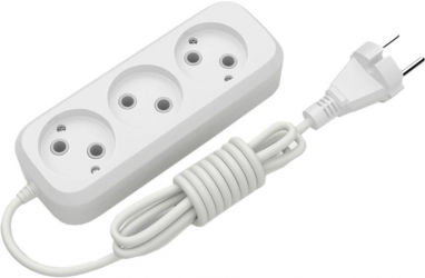 Мережевий подовжувач Electrum EL ABS SB-3E із заземленням 3 розетки 5 м (C-ES-1812)