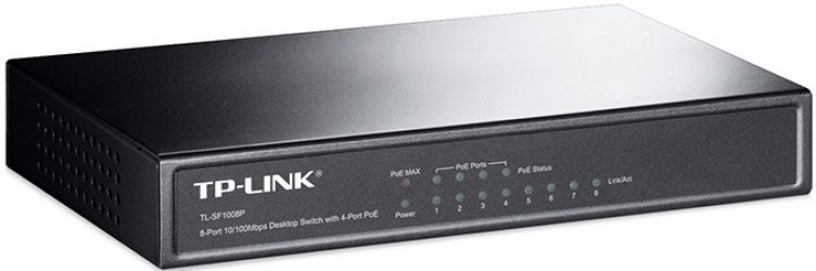 Коммутатор TP-LINK TL-SF1008P Коммутатор TP-LINK TL-SF1008P