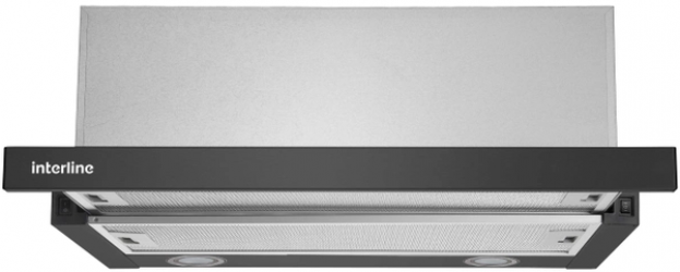 Вытяжка Interline SHARK PLUS BL/S A/60 Вытяжка Interline SHARK PLUS BL/S A/60