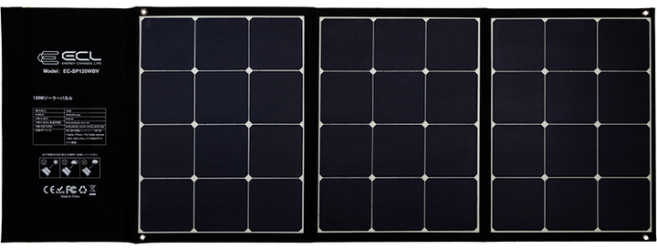 Портативная солнечная панель ECL EC-SP120WBV 120 Вт 19.9 В 5.75 А (PB930661) Портативная солнечная панель ECL EC-SP120WBV 120 Вт 19.9 В 5.75 А (PB930661)