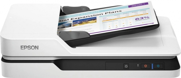 Сканер Epson WorkForce DS-1630 White 