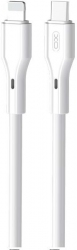 Кабель XO NB-Q231A Type-C to Lightning 1m 27W White