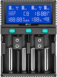 Зарядное устройство PowerPlant для аккумуляторов AA, AAA/PP-A4 (AA620173)