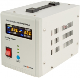 ИБП LogicPower LPY-PSW-800VA+ (560 Вт) 5A/15A (LP4153) ИБП LogicPower LPY-PSW-800VA+ (560 Вт) 5A/15A (LP4153)