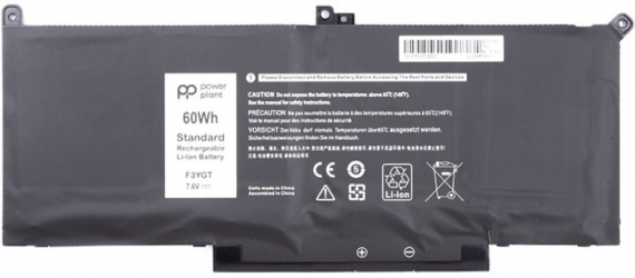 Аккумулятор PowerPlant для DELL Latitude 7280 (DM3WC) 7.6V 60Wh
