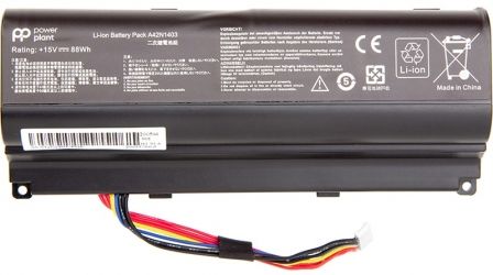Аккумулятор PowerPlant для ноутбуков Asus ROG G751 (A42N1403) 15V 88Wh (NB430970)