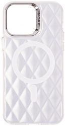 Накладка Gelius Luxary Case (Magsafe) для iPhone 14 Pro White