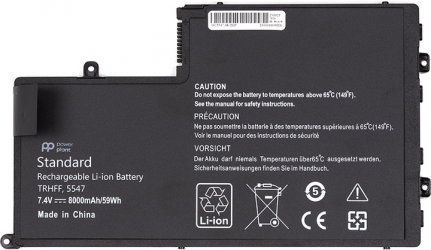 Акумулятор PowerPlant для ноутбуків DELL Inspiron 15-5547 (TRHFF) 7.4V 8000mAh (NB441952)