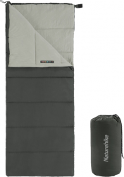 Спальный мешок Naturehike F150 NH22MSD05 Right (6927595797747-R) Graphite 