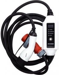 Зарядный кабель Duosida для электромобилей Type 2 - CEE, 32 A, 22 кВт, 3-фазное, 5 м (EV200320) Зарядный кабель Duosida для электромобилей Type 2 - CEE, 32 A, 22 кВт, 3-фазное, 5 м (EV200320)