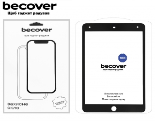 Захисне скло BeCover 10D для Apple iPad 10.2 2019/2020/2021 (710572) Black