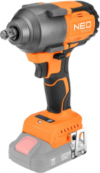 Гайковерт ударний Neo Tools Energy+ 18В (без АКБ і ЗП), (04-608)