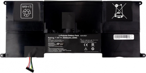 Акумулятор PowerPlant для Asus Zenbook UX21 (C23-UX21) 7.4V 4050mAh (NB431953)