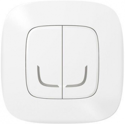 Розумний бездротовий вимикач Legrand Valena Allure with NETATMO 2-клавішний (752587) White  Розумний бездротовий вимикач Legrand Valena Allure with NETATMO 2-клавішний (752587) White