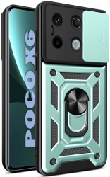 Панель BeCover Military для Poco X6 (711008) Dark Green