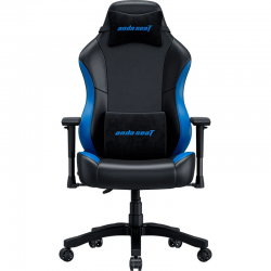 Кресло геймерское Anda Seat Luna Color Size L (AD18-48-BS-PV) Black/Blue PVC  Кресло геймерское Anda Seat Luna Color Size L (AD18-48-BS-PV) Black/Blue PVC