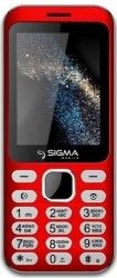 Мобильный телефон Sigma mobile X-style 33 Steel Red Мобильный телефон Sigma mobile X-style 33 Steel Red