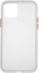 Накладка TPU+ Glass iPhone 11 Pro Max White (High Quality) тех.пак.