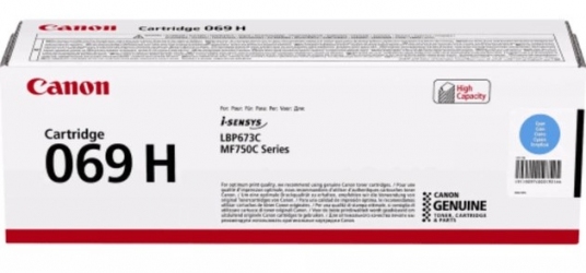Тонер CANON 069H  (5097C002AA) Cyan