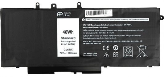 Акумулятор PowerPlant для ноутбуків Dell Latitude E5580 (GJKNX) (7.6v/6000mAh/4Cells) (NB441273)