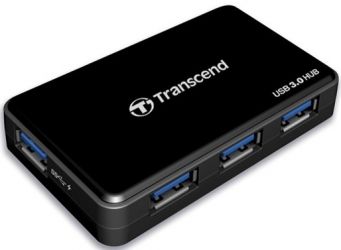 USB-хаб Transcend SuperSpeed USB 3.0 Hub (TS-HUB3K) USB-хаб Transcend SuperSpeed USB 3.0 Hub (TS-HUB3K)
