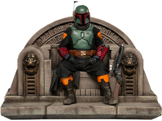 Статуэтка Iron Studios Star Wars Boba Fett on Throne (Звездные войны) (LUCSWR45621-10)