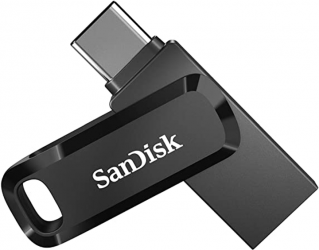 USB флеш накопичувач SanDisk Ultra Dual Go Type-C 256GB USB 3.1 (SDDDC3-256G-G46) Black 