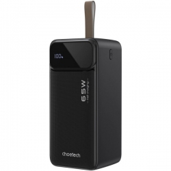 УМБ Choetech 50000mAh 65W PD QC3.0 (B733) Black