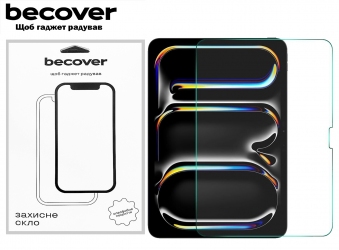 Защитное стекло BeCover для Apple iPad Pro 13