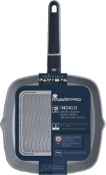 Сковорода-гриль MasterPro Indigo 28х28 см (BGMP-7976) Сковорода-гриль MasterPro Indigo 28х28 см (BGMP-7976)