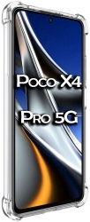 Силиконовый чехол BeCover Anti-Shock для Poco X4 Pro 5G (708631) Clear