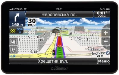 GPS-навигатор Globex GE711 Навлюкс