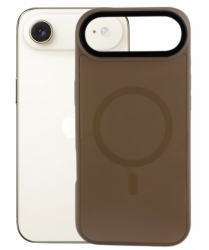 Панель BeCover FIBRA ArcLine Case with MagSafe для Apple iPhone 17 Air (715376) Brown