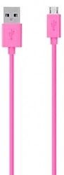 Кабель синхронизации Belkin USB 2.0 (AM/microB) Mixit 1,2 м Pink (F2CU012bt2M-PNK) Кабель синхронизации Belkin USB 2.0 (AM/microB) Mixit 1,2 м Pink (F2CU012bt2M-PNK)