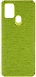 Накладка Gelius Canvas Case для Samsung A217 (A21s) Green Накладка Gelius Canvas Case для Samsung A217 (A21s) Green
