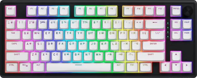 Клавиатура проводная Hator Skyfall 80 MAG ULTRA 8K USB (HTK1880UA) White-Black