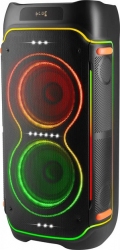 Портативна колонка Defender Boomer 120 120W/BT/FM/TF/USB/MIC/Light Black
