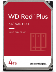 Жорсткий диск Western Digital Red Plus 4TB 5400rpm 256МБ WD40EFPX 3.5 SATA III Жорсткий диск Western Digital Red Plus 4TB 5400rpm 256МБ WD40EFPX 3.5 SATA III