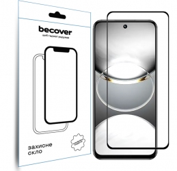 Захисне скло Becover для Tecno Spark 30 (KL6) (712500) Black Захисне скло Becover для Tecno Spark 30 (KL6) (712500) Black
