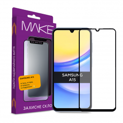 Защитное стекло MakeFuture для Samsung A15 (MGF-SA15) Защитное стекло MakeFuture для Samsung A15 (MGF-SA15)