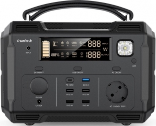 Зарядная станция CHOETECH 500W Portable Power Station (BS004) Зарядная станция CHOETECH 500W Portable Power Station (BS004)