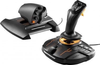 Проводной джойстик Thrustmaster T.16000M FCS Hotas (2960778) Black/Orange Проводной джойстик Thrustmaster T.16000M FCS Hotas (2960778) Black/Orange