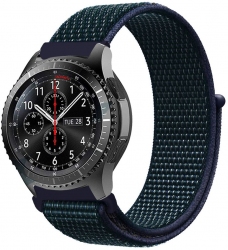 Ремінець BeCover Nylon Style для Honor MagicWatch 2 / Huawei Watch 3 Pro Classic 46mm (707079) Blue-Green