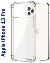 Панель Anti-Shock BeCover для Apple iPhone 13 Pro (706981) Clear 