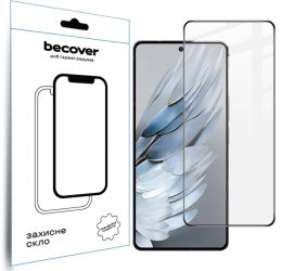 Защитное стекло Becover для Nubia Focus Pro 5G (711973) Black Защитное стекло Becover для Nubia Focus Pro 5G (711973) Black