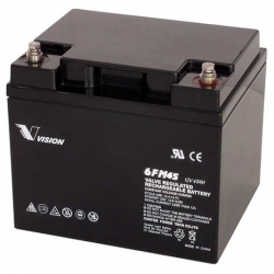 Аккумуляторная батарея Vision FM, 12V, 45Ah, AGM (6FM45-X)